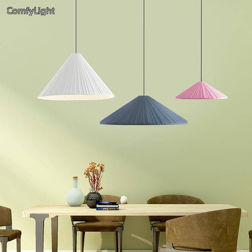 Suspensions design en cone de couleur Island - vue 4 sur 14
