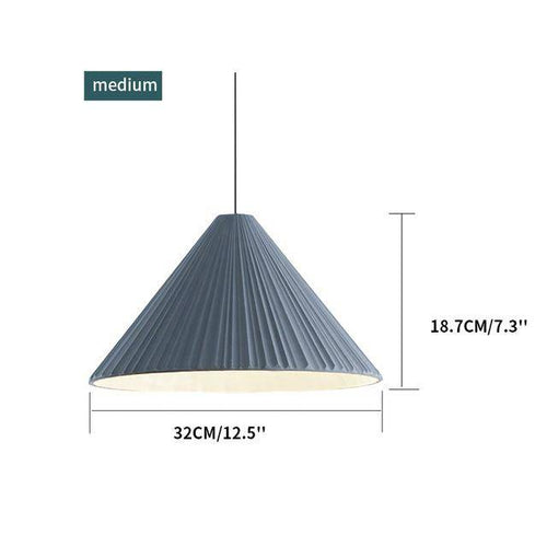 Suspensions design en cone de couleur Island - vue 10 sur 14