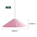 Suspensions design en cone de couleur Island