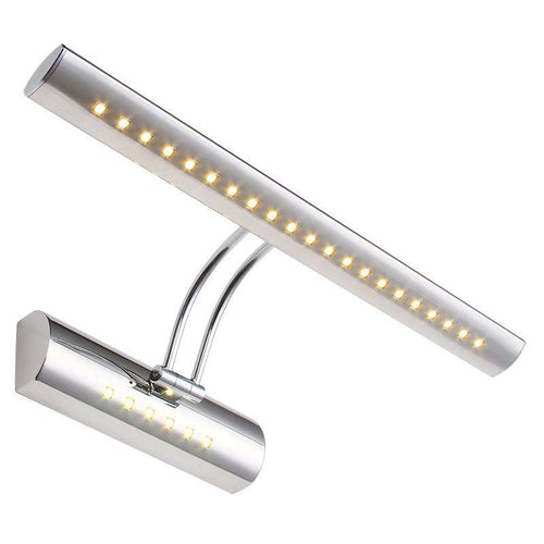 Applique tableau ou miroir à LED chromé Steel