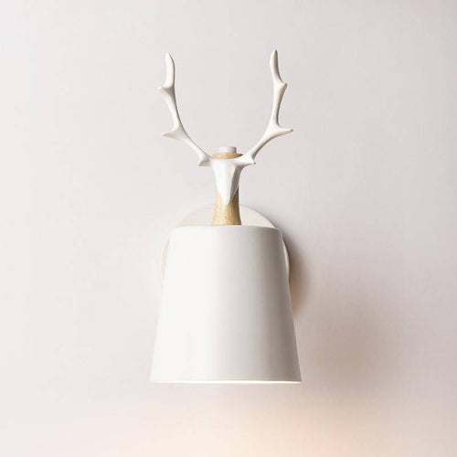 Applique LED à corne de cerf (noir ou blanc) - vue 5 sur 5