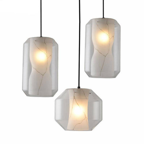 Suspension design en verre Broom - vue 5 sur 8