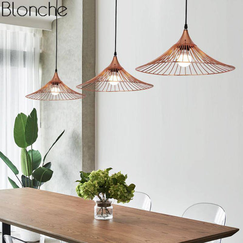 Suspension design LED Straw - vue 8 sur 7