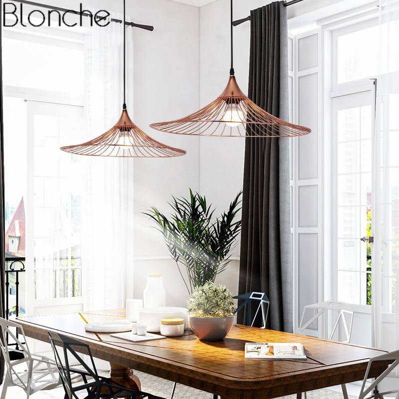 Suspension design LED Straw - vue 5 sur 7