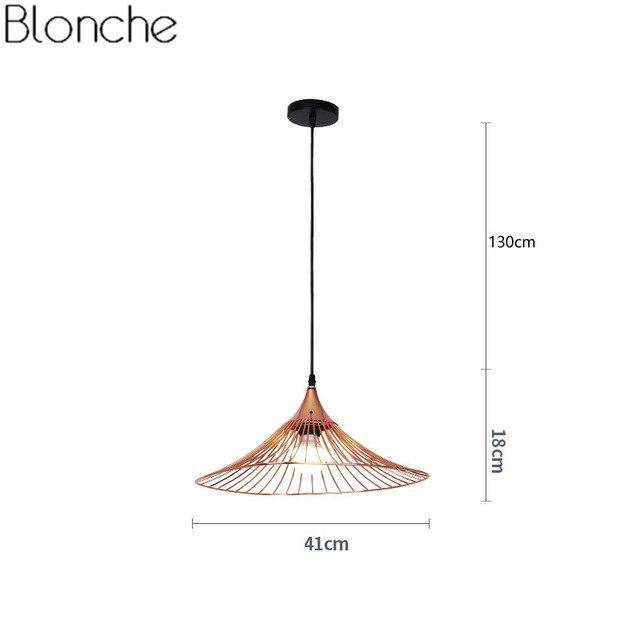 Suspension design LED Straw - vue 4 sur 7