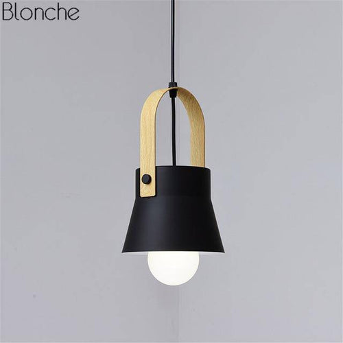 Suspension design en métal à LED Macaron