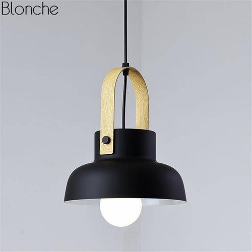 Suspension design en métal à LED Macaron - vue 16 sur 19