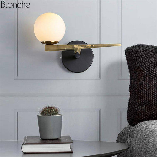 Applique murale LED or et noire Decor - vue 3 sur 5