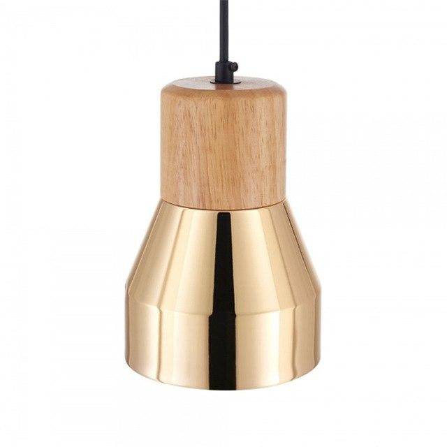 Suspension design LED Loft (doré ou rose gold) - vue 3 sur 6