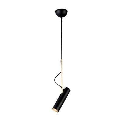 Suspension design LED avec abat-jour cylindrique en métal Indoor