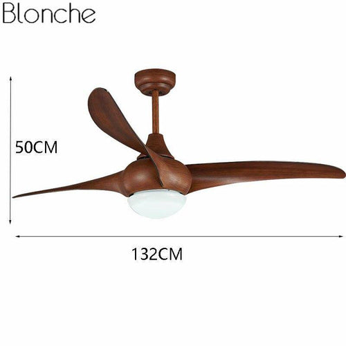 Ventilateurs plafond moderne LED à 3 pales Light - vue 5 sur 6