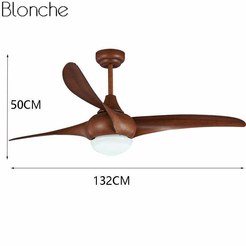 Ventilateurs plafond moderne LED à 3 pales Light - vue 4 sur 6