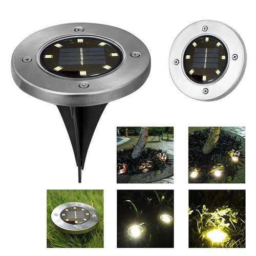 Spot extérieur 8 LEDs à encastrer Lumiparty