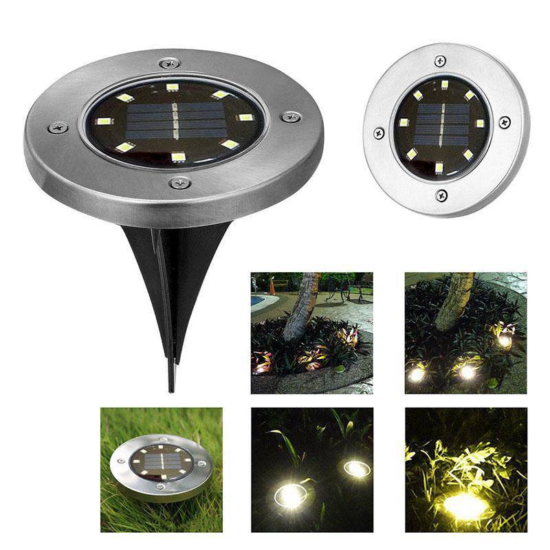 Spot extérieur 8 LEDs à encastrer Lumiparty - vue 6 sur 5