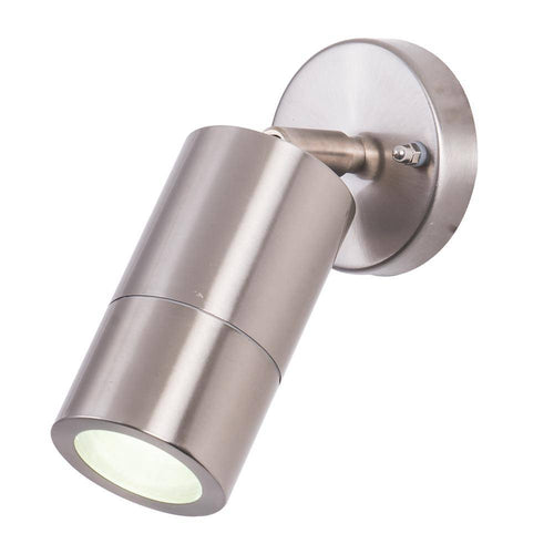 Applique extérieur LED chromée ajustable Mounted