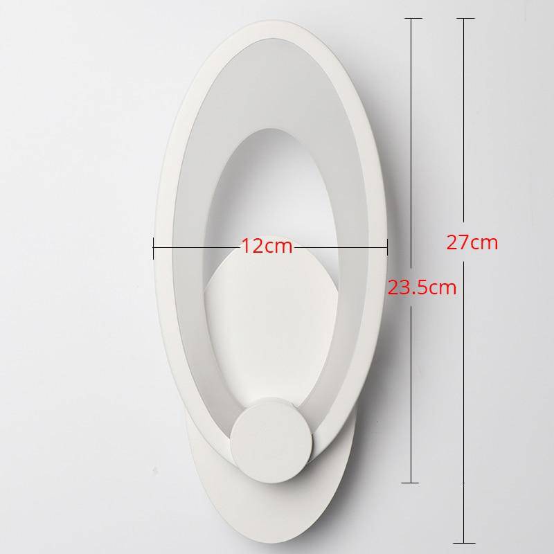 Applique murale LED en forme ovale Room - vue 6 sur 5