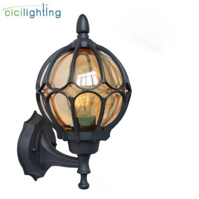 Applique rustique et antique en cage European