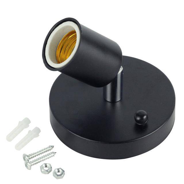 Applique murale simple ajustable de couleur chromée Sconce