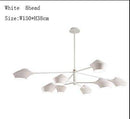 Lustre design branches et lampes Creative