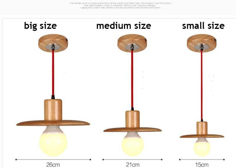 Suspension design en bois Country - vue 5 sur 5