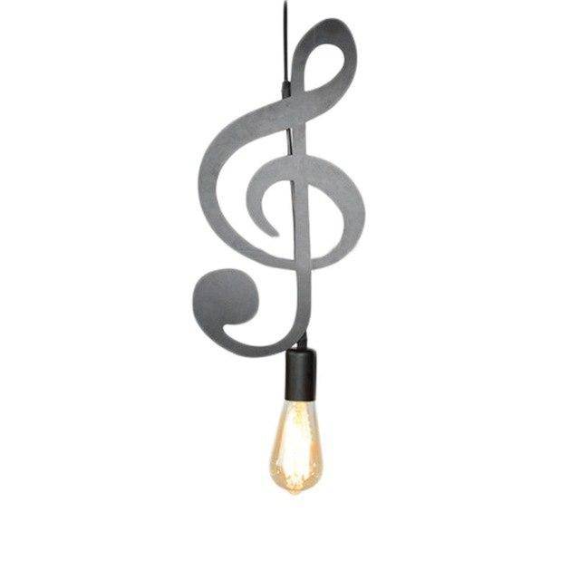 Suspension LED en forme de notes de musiques Notes - vue 7 sur 8