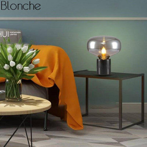 Lampe de table design à LED en verre Night - vue 6 sur 7