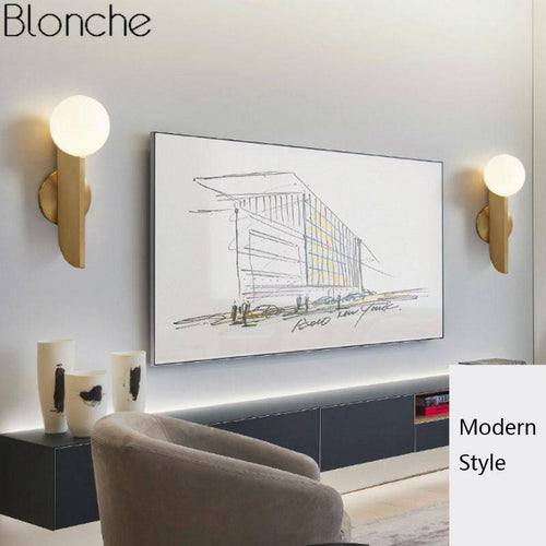 Applique murale LED avec lampe en verre Wall - vue 3 sur 4
