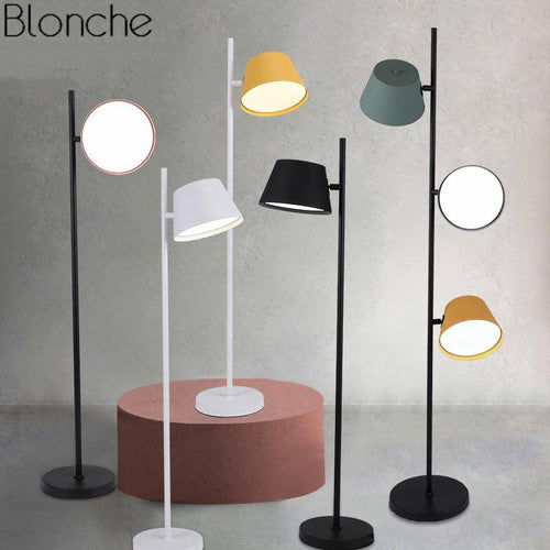 Lampadaire design moderne coloré à LED - vue 7 sur 10
