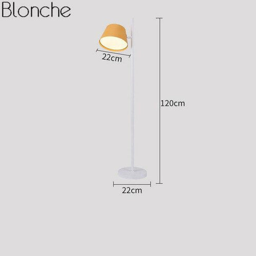 Lampadaire design moderne coloré à LED - vue 10 sur 10