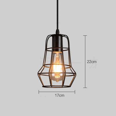 Suspension LED cage de différentes formes Industrial - vue 10 sur 19