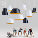 Suspension moderne en aluminium à LED Painted