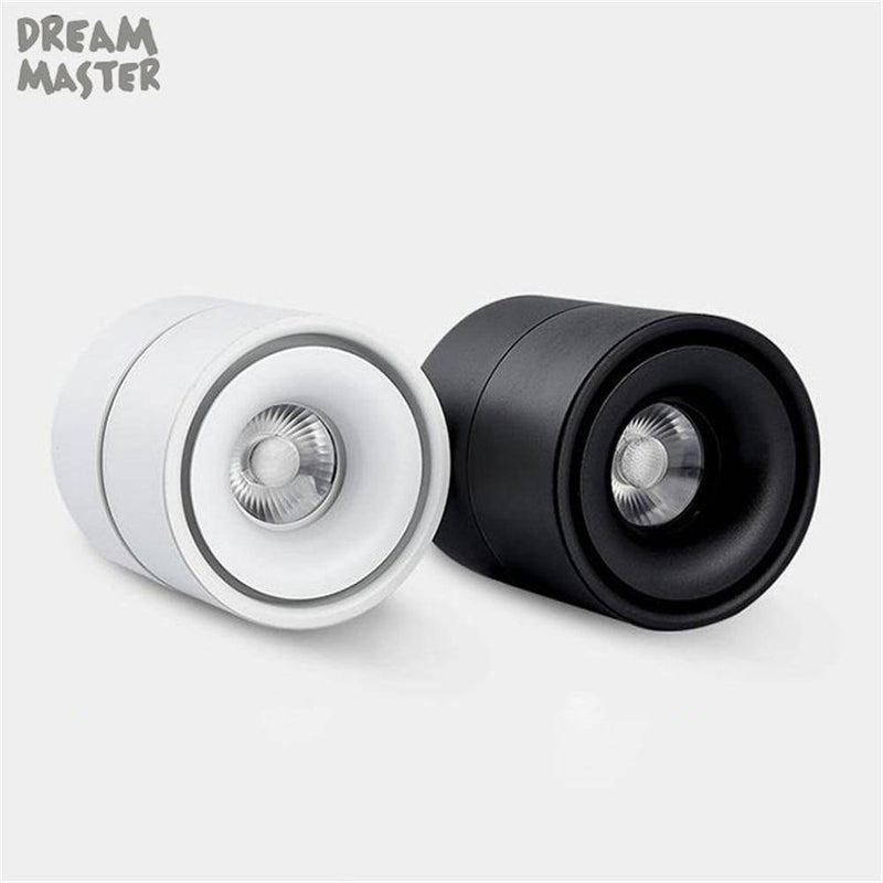 Spot LED orientable cylindrique Rotation