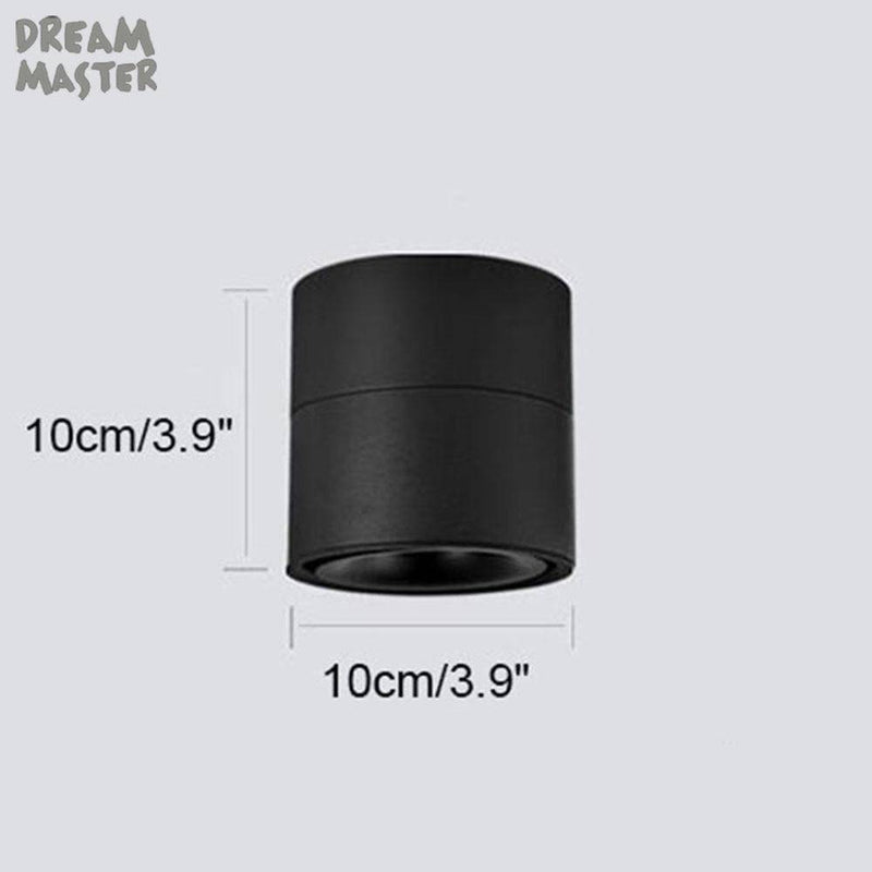Spot LED orientable cylindrique Rotation