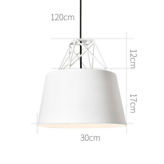 Suspension design à LED avec abat-jour en métal coloré Morning - vue 6 sur 8