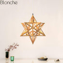 Suspension design LED en forme d'étoile Galaxie