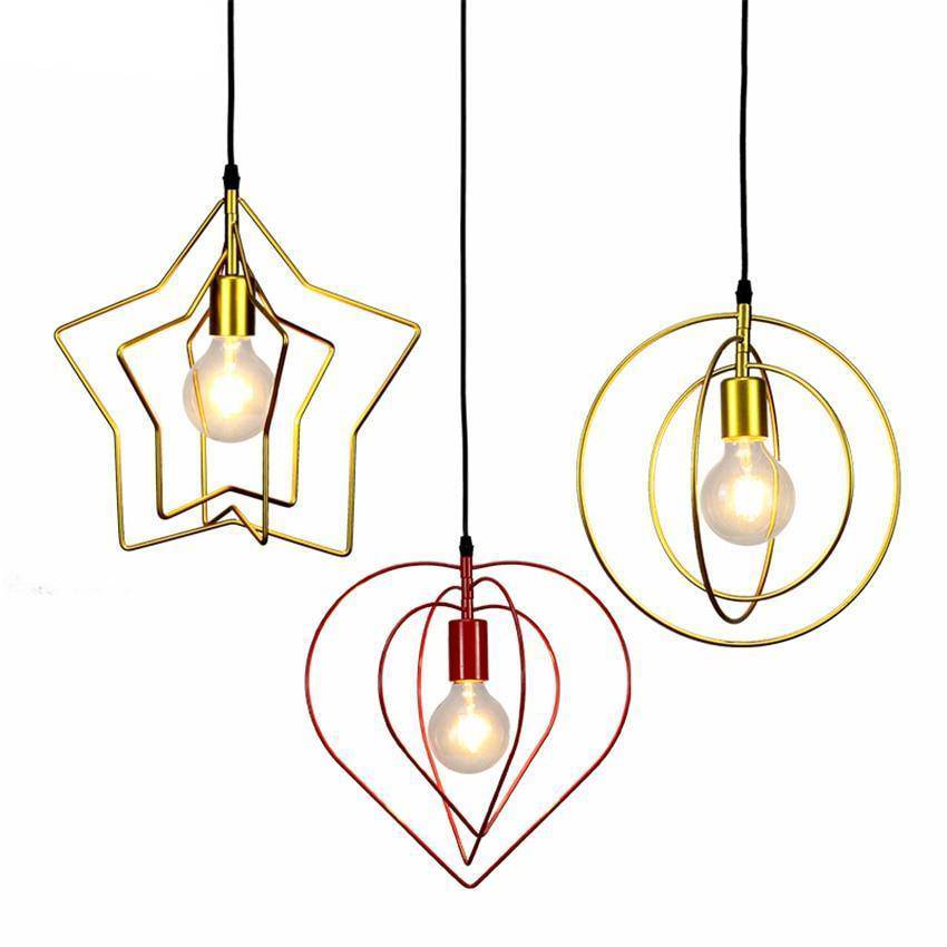 Suspension LED à plusieurs formes ajustables - vue 3 sur 14