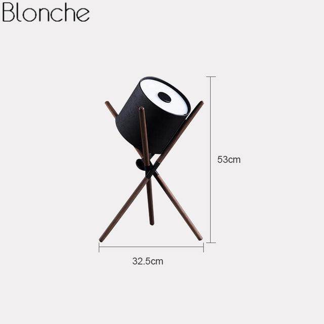 Lampadaire design tripode à LED Nordic - vue 6 sur 9