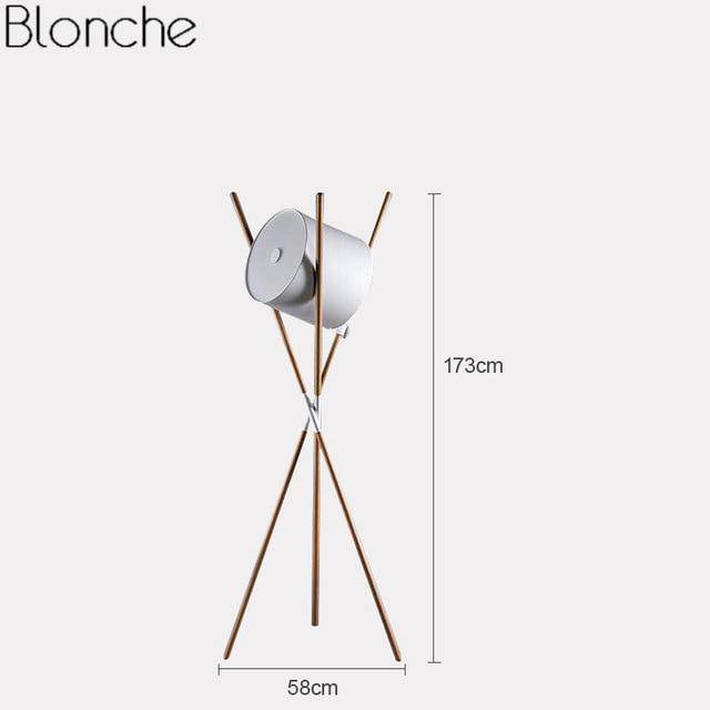 Lampadaire design tripode à LED Nordic - vue 9 sur 9