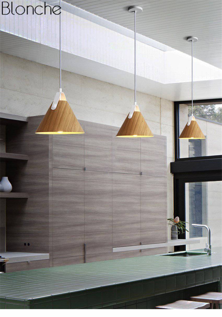 Suspension LED en bois et métal coloré Hanging - vue 11 sur 11