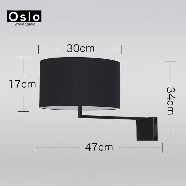 Lustre design LED avec abat-jours American - vue 5 sur 18