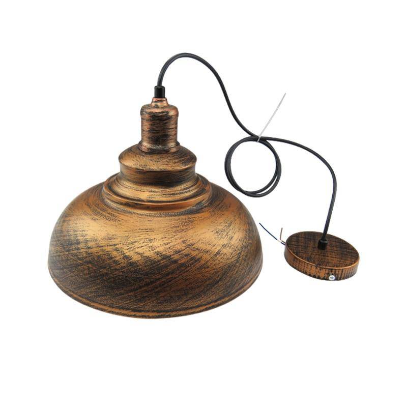 Suspension style bronze retro vintage - vue 3 sur 6