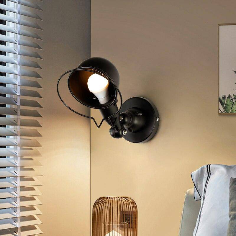 Applique murale ajustable en métal Rocker - vue 2 sur 8