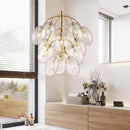 Suspension design avec boules de verre Cafe