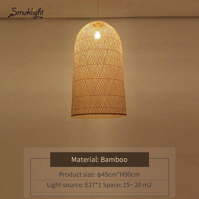 Suspension moderne forme en bambou Work - vue 9 sur 14