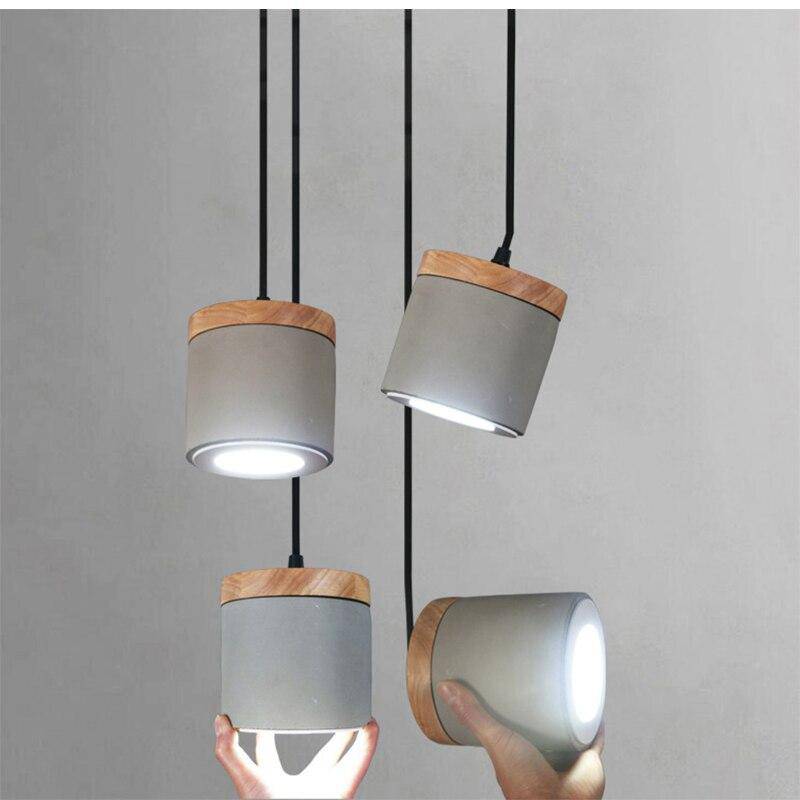 Suspension design LED rétro grise Settember - vue 8 sur 7