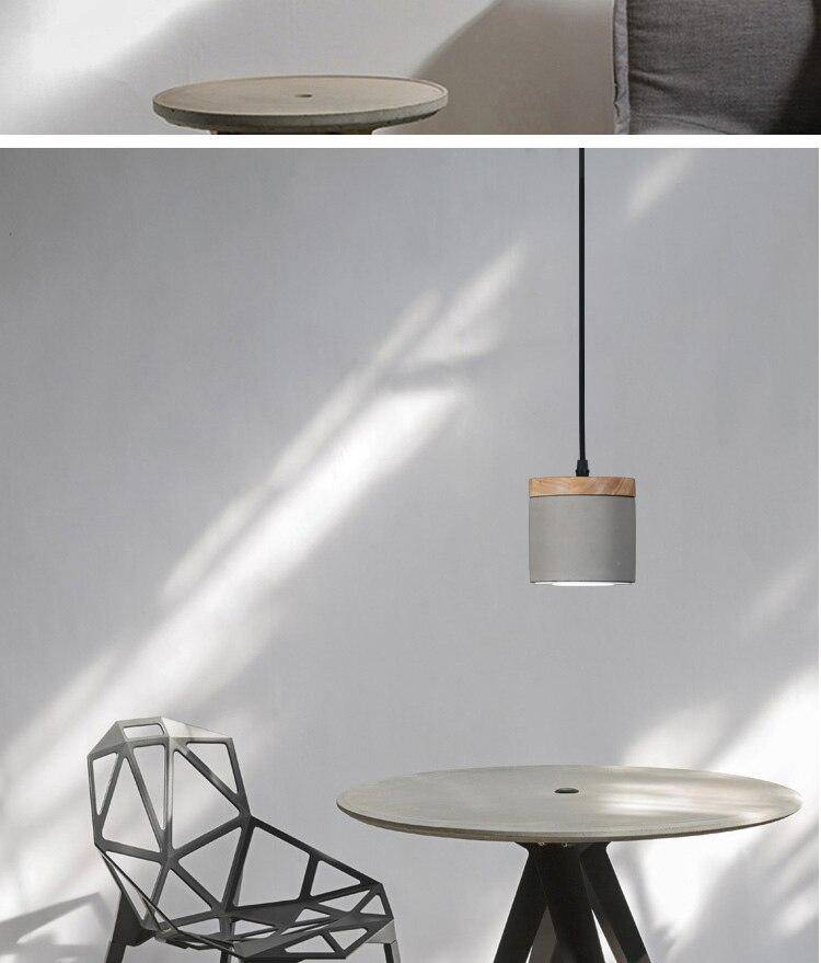 Suspension design LED rétro grise Settember - vue 3 sur 7
