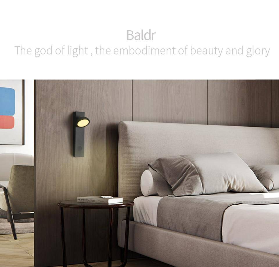 Applique design LED ajustable scandinave - vue 6 sur 7