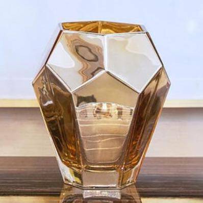 Vase design en verre cristal Luxury
