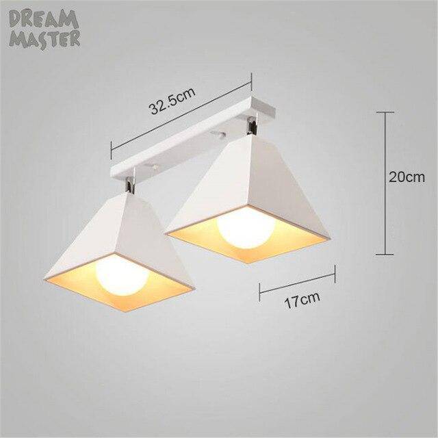 Suspension design LED en métal avec plusieurs abat-jours industriels - vue 7 sur 7