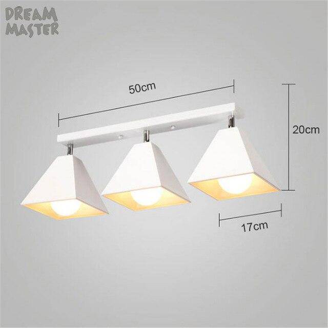 Suspension design LED en métal avec plusieurs abat-jours industriels - vue 4 sur 7